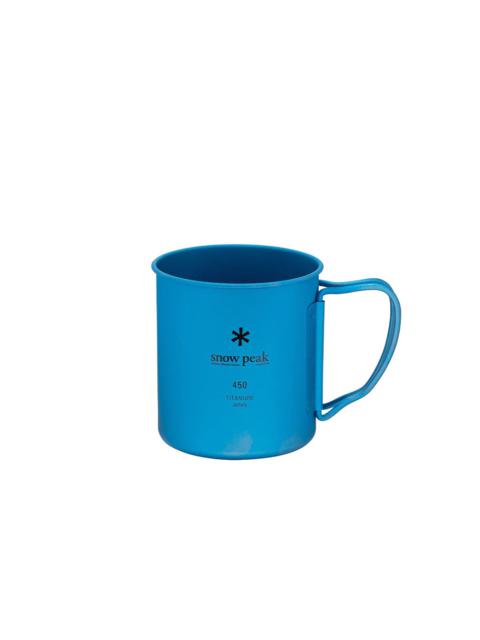 snow peak Ti-Single 450 Anodized Cup 'Blue'