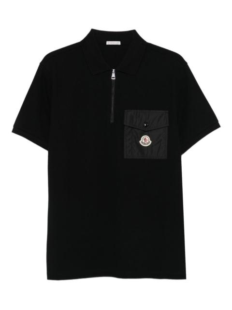 Moncler Moncler Men Logo Cotton Polo Shirt