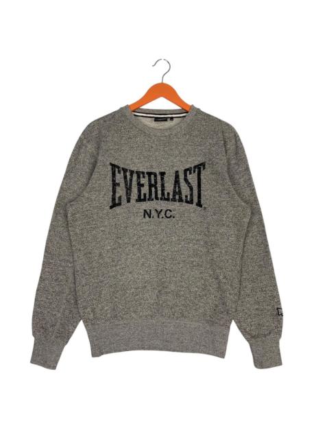 Other Designers Vintage Everlast N.Y.C. Crewneck Sweatshirt Gray Melange