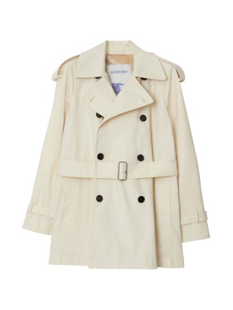 Cotton belted jacket