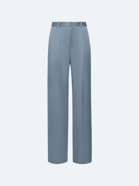 LAPOINTE Satin Relaxed Pleated Pant