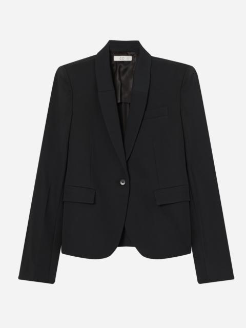 CO Single Button Down Blazer in Cotton
