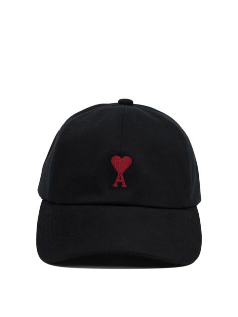 AMI Paris Ami Paris Women Baseball Cap With Ami De Cœur Embroidery