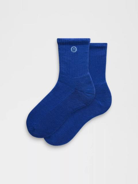 lululemon Unisex Daily Essential Quarter Socks