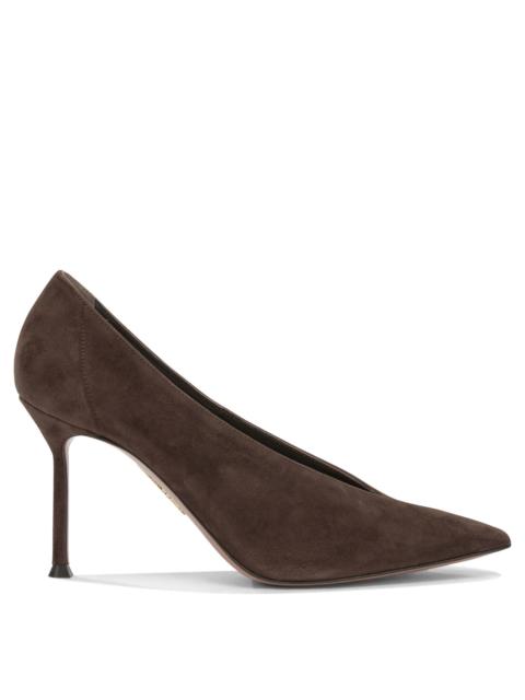 AQUAZZURA Aquazzura Voltaire 85mm Pumps Brown Women