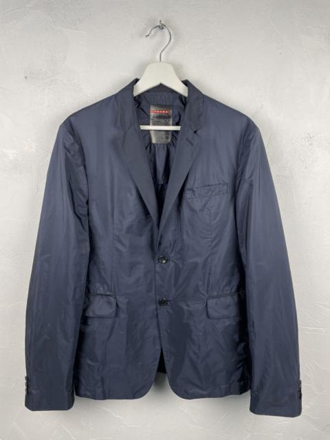 Prada Prada Sport Navy Blue Two Buttons Blazer Jacket Size 50