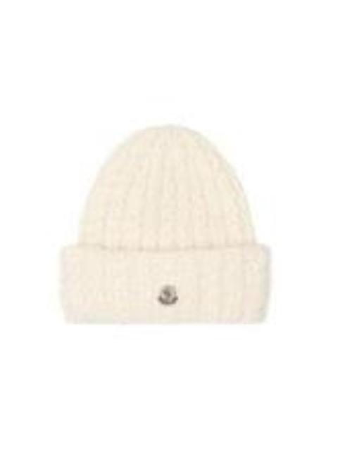 Moncler Moncler Women Cable-Knit Wool Beanie