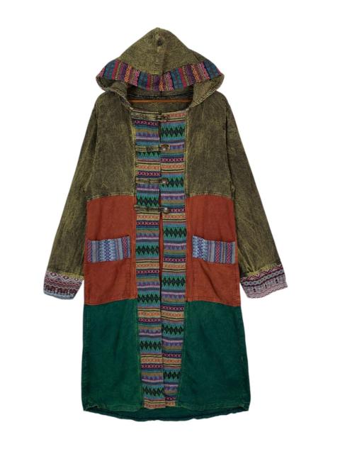 Other Designers VINTAGE NATIVE AMERICAN PARKA MULTICOLOR HOODIE SWEATER