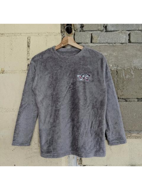 Other Designers Japanese Brand - Vintage Disney Mickey Mouse Mohair Shaggy Knitwear Jumper