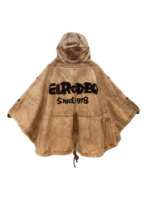 Other Designers Japanese Brand - EL RODEO BACK BIG LOGO PONCHO CAPE COAT #8609-017