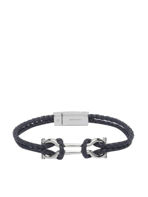 FERRAGAMO Ferragamo Men Double Gancini Bracelet
