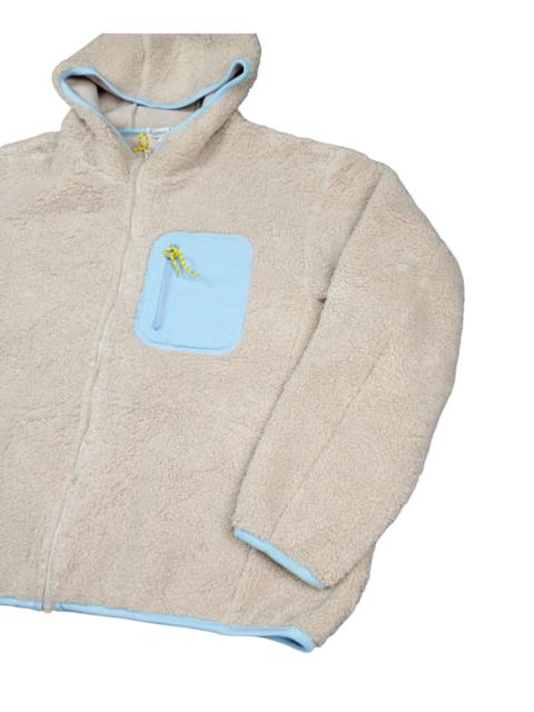 Other Designers J.W.Anderson X Uniqlo Deep Pile Fleece Hoodie Jacket Size XL