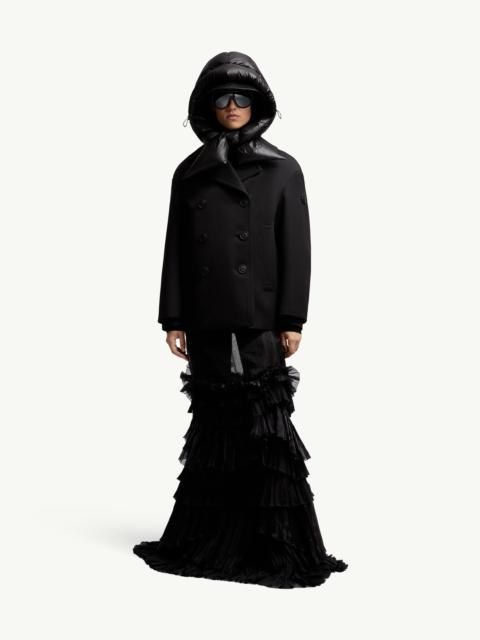 Moncler Moncler x EE72 by Edward Enninful Maysak Wool Short Down Jacket