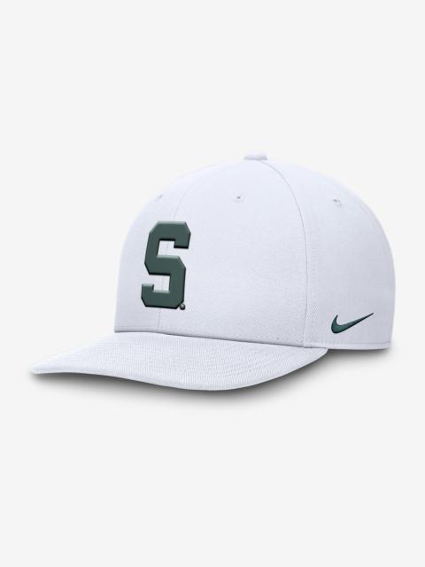 Nike Michigan State Spartans Primetime Pro Men's Nike Dri-FIT College Adjustable Hat