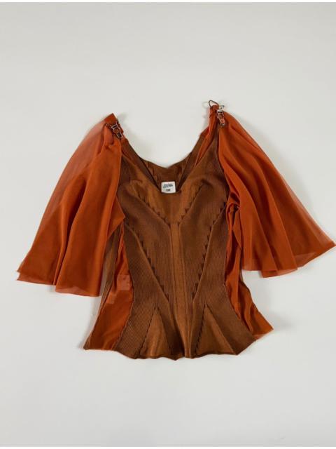 Jean Paul Gaultier Jean Paul Gaultier Vintage Knit Mesh Top