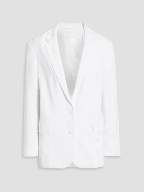 Missoni Crochet-knit cotton-blend blazer