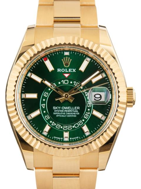 ROLEX Rolex Sky-Dweller 336938 Green Dial