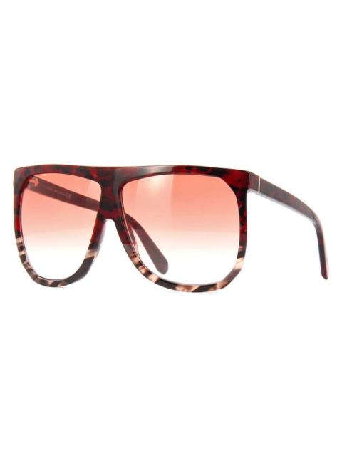 Loewe Loewe Ladies Brown Square Sunglasses LW40001I 54T