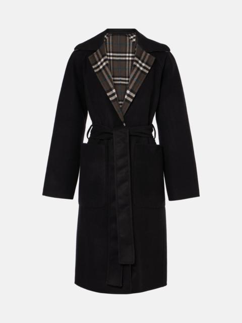 Burberry Wool wrap coat
