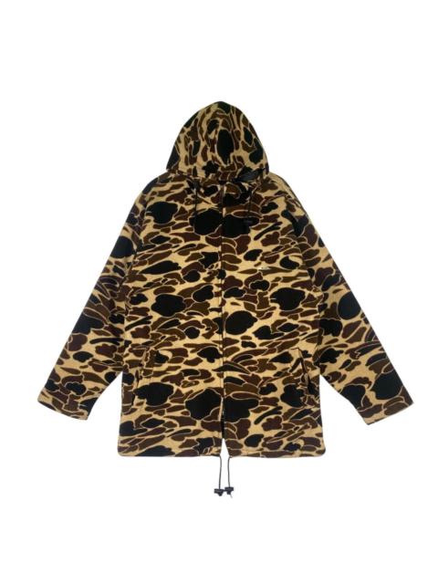 Other Designers Vintage Quiksilver Duck Camouflage Hoodie Fleece Zipper