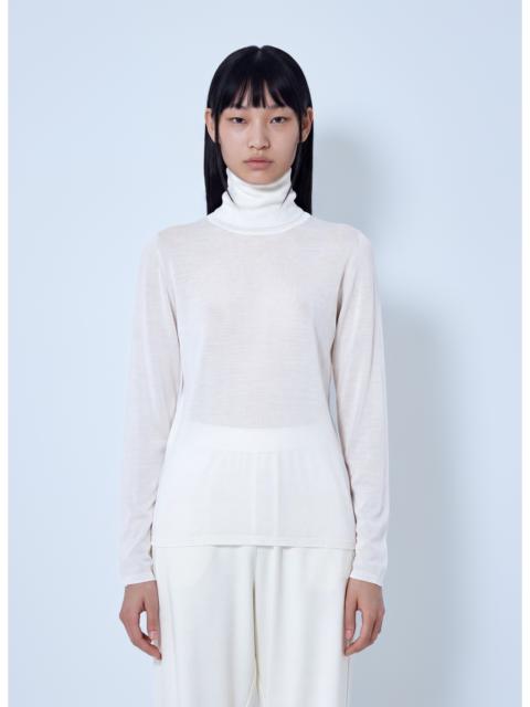 Max Mara Max Mara Women Sheer Turtleneck Top