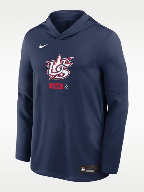 Nike USA Baseball 2026 World Baseball Classic Men's Nike Dri-FIT Long-Sleeve Hooded Top