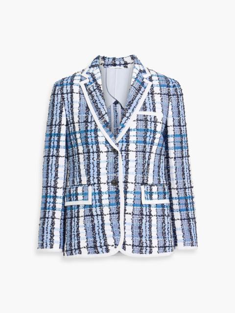 Thom Browne Checked cotton-blend tweed blazer