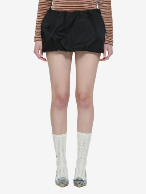 N°21 BALLOON MINISKIRT