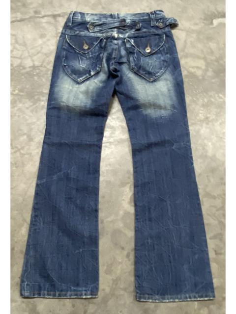 Hysteric Glamour Flare Jeans Japanese Real Mind Low Rise Boot Cut
