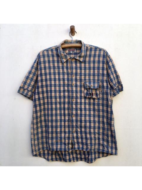 Nigel Cabourn Nigel Cabourn Pocket Checked Work Dress Shirt Uniform