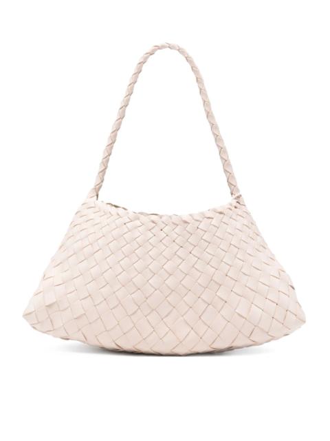 DRAGON DIFFUSION Dragon Diffusion Women Rosanna Mini Bag In Dark Brown Woven Leather