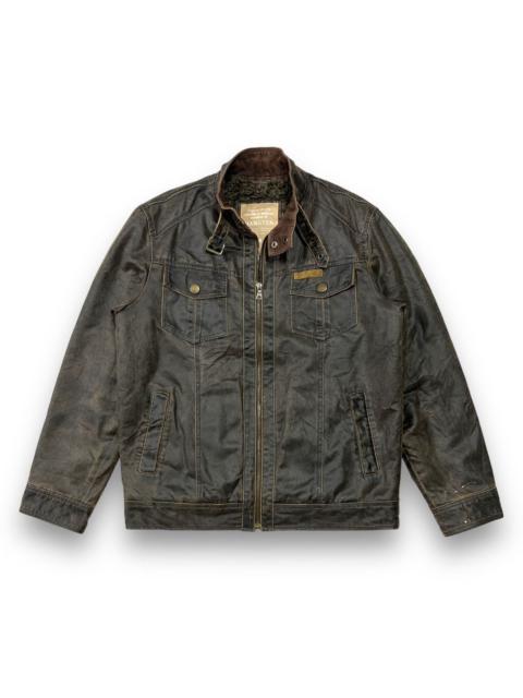 Other Designers Vintage Hang ten biker leather jacket