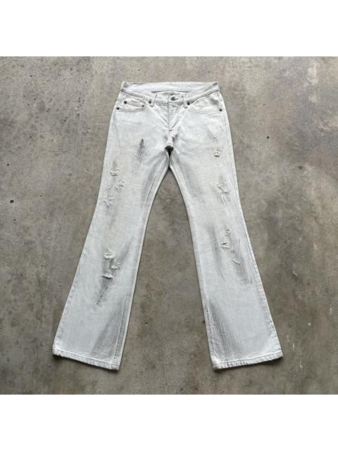 Other Designers If Six Was Nine - 291295=Homme Thrashed BOOTCUT Jeans FLARE Pants Denim W31