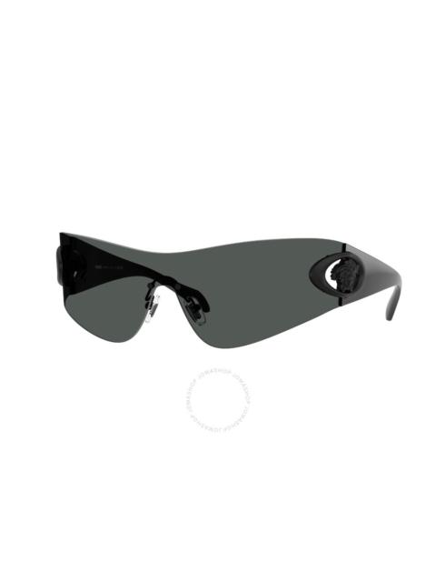 VERSACE Versace Dark Grey Shield Men's Sunglasses VE2280 143687 42