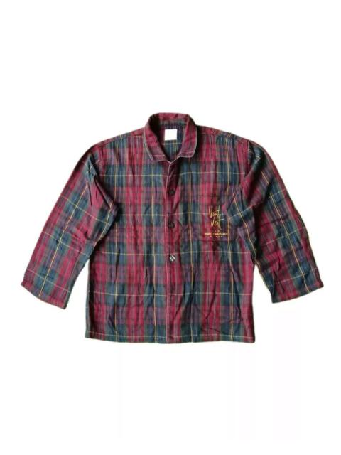 Other Designers Rare Vintage 80s PIERRE BALMAIN Vent Vert Loungewear Shirt