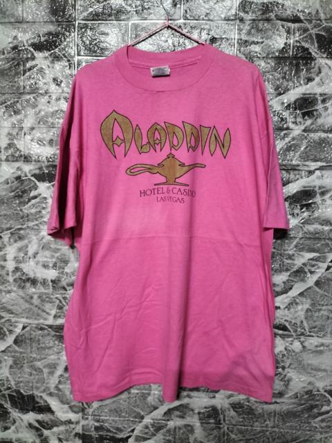 Other Designers Vintage 90s Aladdin hotel and casino hanes single stitch