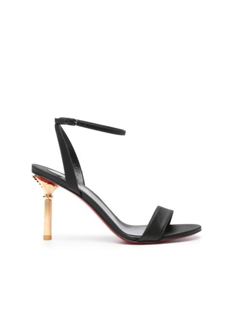 Mascasandal 85mm leather sandals