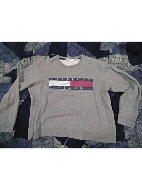 Other Designers TOMMY HILFIGER BIG LOGO USA SWEATSHIRT