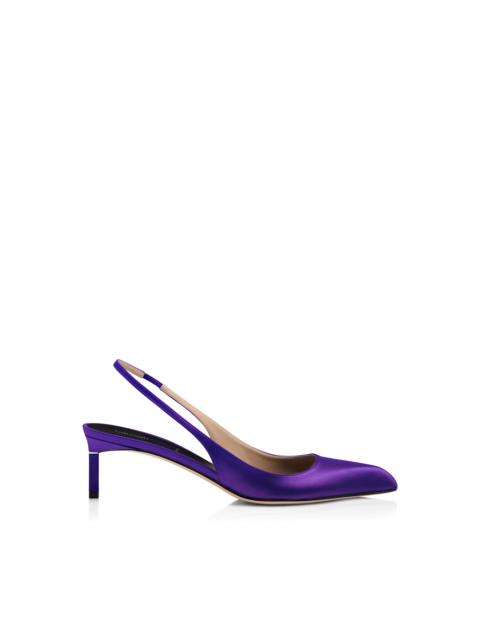 TOM FORD SATIN T SLINGBACK