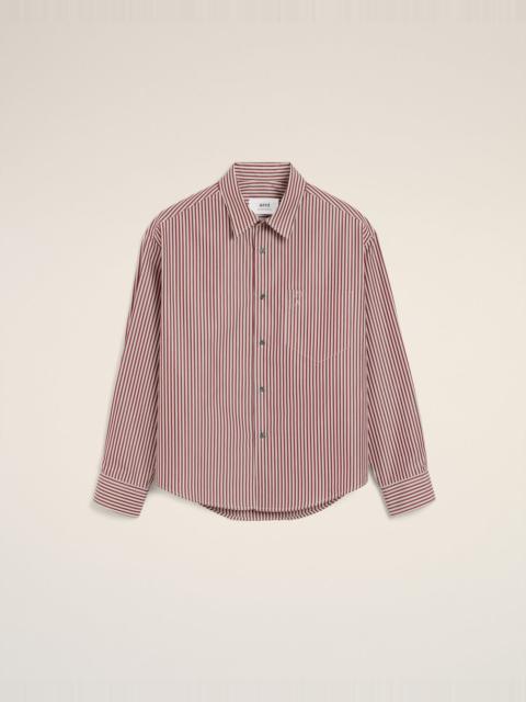 AMI Paris Embossed Adc Boxy Shirt