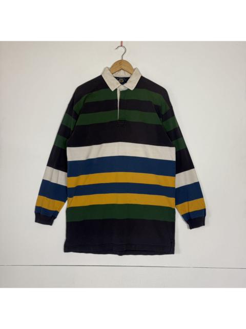 Other Designers Vintage Windsor Rugby Club Long Sleeve Polo