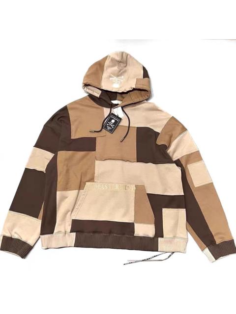 MASTERMIND WORLD mastermind WORLD Boxy Patchworked Hoodie "Brown Base"