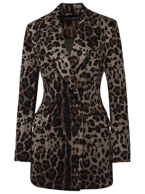 Dolce & Gabbana Woman Blazer Leopardato