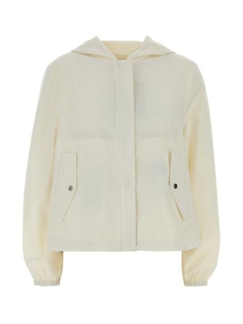 Herno Herno Women White Jersey Reversible Jacket