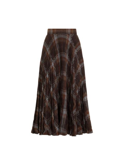 BALENCIAGA Balenciaga Creased Pleated Skirt Women