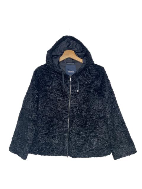 Max Mara Max Mara Wave Faux Fur Hoodies
