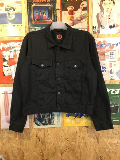 Other Designers Vintage - Lucky Strike Racing Style Black Denim Jacket Japanese Brand