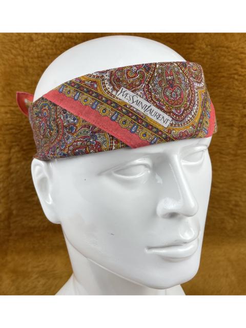 Other Designers Vintage - YSL bandana handkerchief neckerchief HC0568
