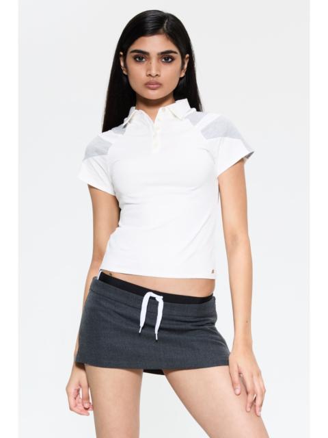 miaou PAIGE POLO - WHITE
