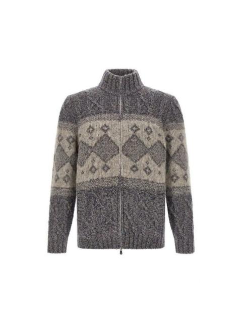 Brunello Cucinelli BRUNELLO CUCINELLI $8850 Cerulean Cable Knit Cardigan New &